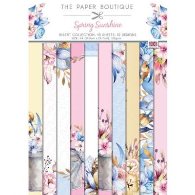 The Paper Boutique Spring Sunshine Designpapier - Insert Collection